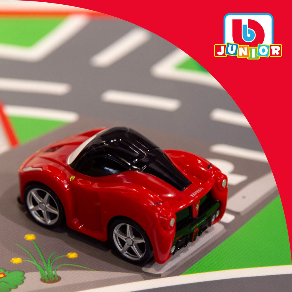 Circuito urbano COLOR BABY con coche Ferrari rojo - 7