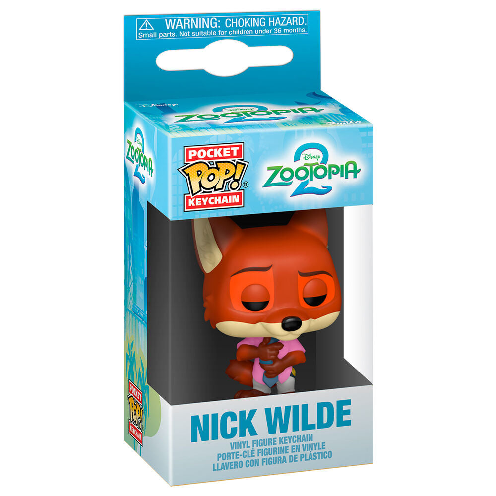 Llavero FUNKO Pocket POP! de Nick Wilde de Zootropolis 2 - 2