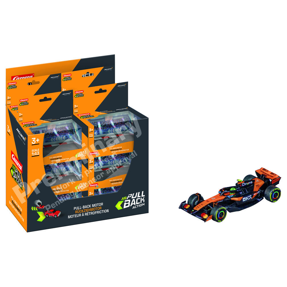 Coche F1 McLaren Norris CARRERA a escala 1:43 - 2