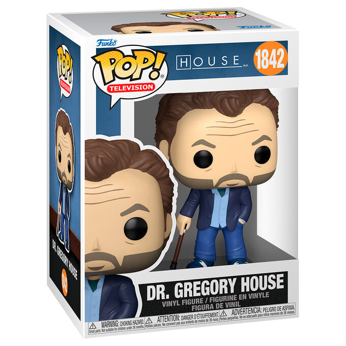 Figura Funko POP! de Dr. Gregory House con bastón - 2