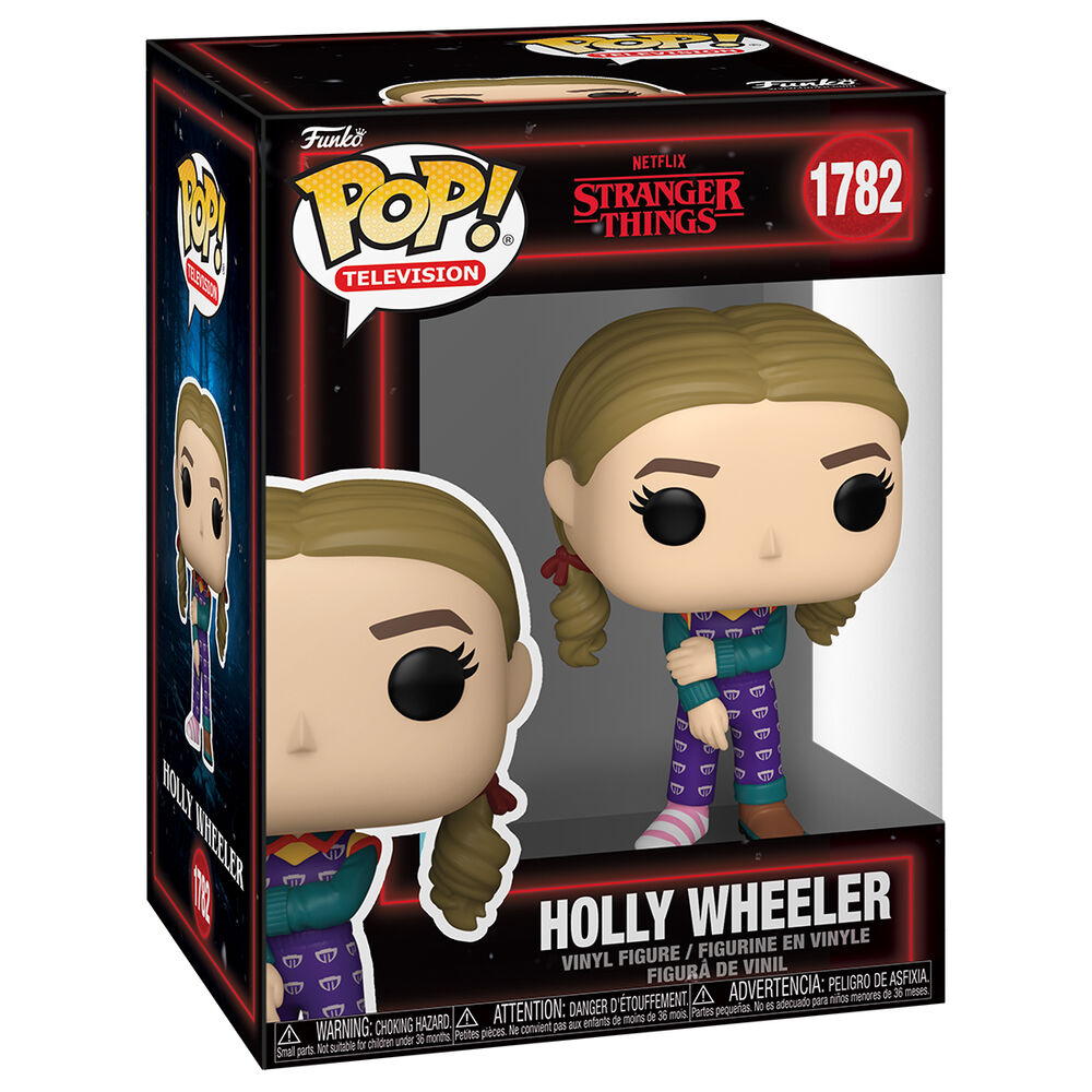 Figura Funko POP! de Holly Wheeler con coletas y conjunto morado - 2