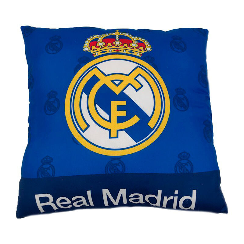 Cojín Real Madrid de 40 x 40 cm con escudo - 3