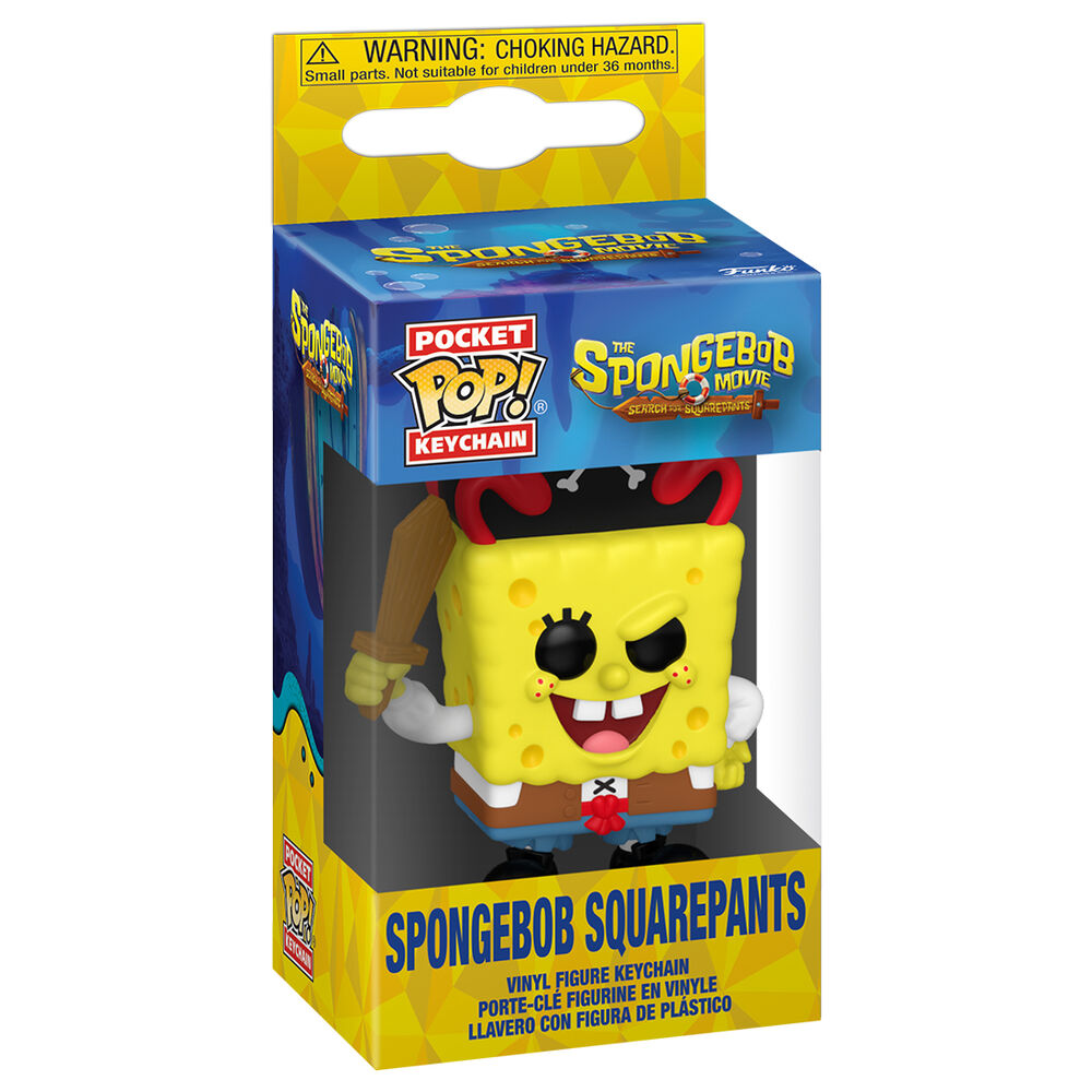 Llavero FUNKO Pocket POP! de Bob Esponja pirata - 2