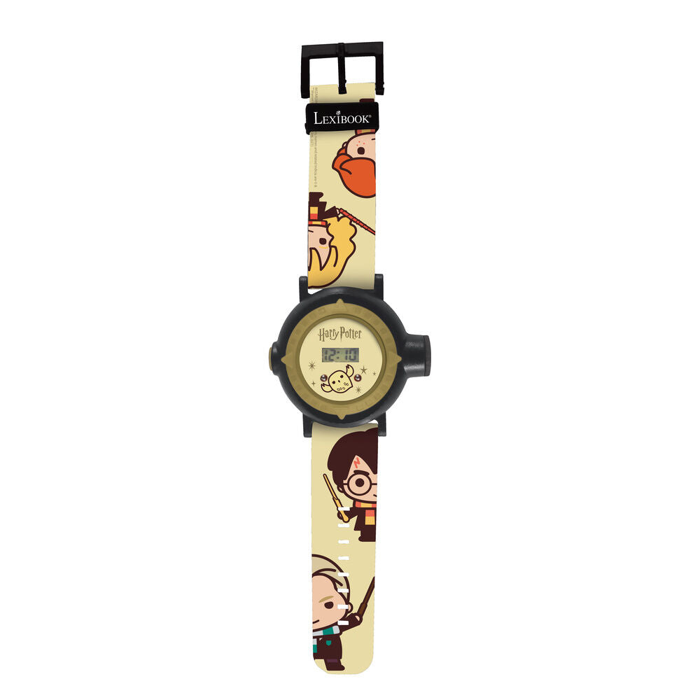 Reloj digital Harry Potter Lexibook con correa ilustrada y proyector - 3
