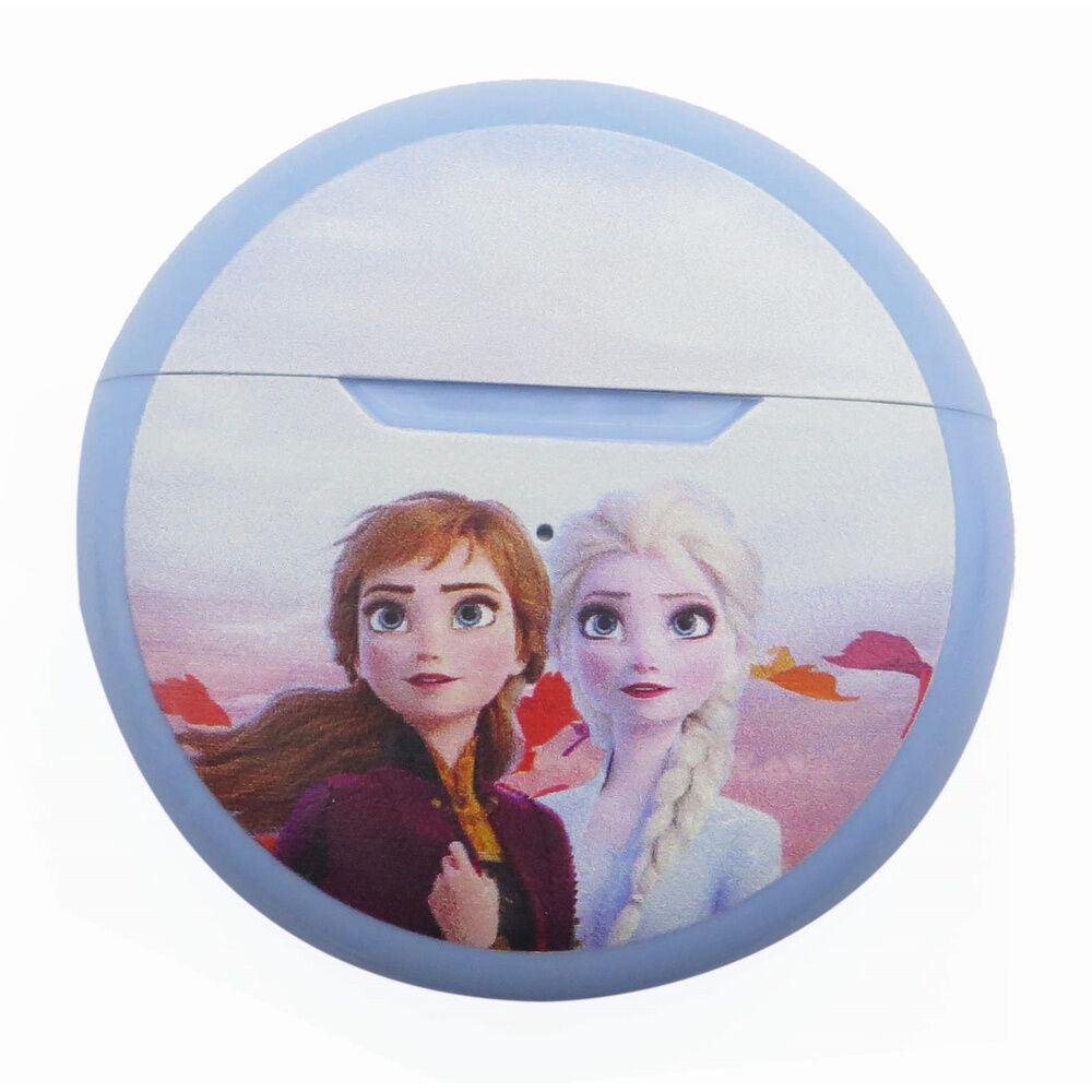 Auriculares inalámbricos Frozen Disney con estuche azul de carga - 5