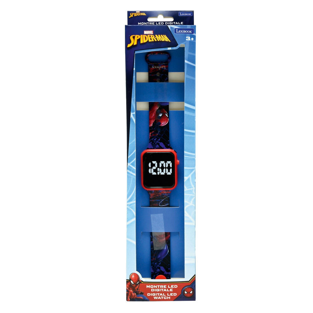 Reloj digital LED Spiderman Marvel con correa ajustable - 6