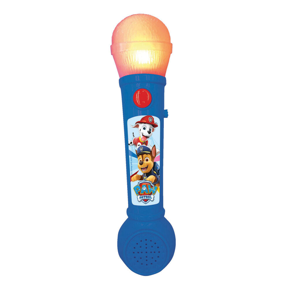 Micrófono luminoso azul y rojo de Paw Patrol - 5