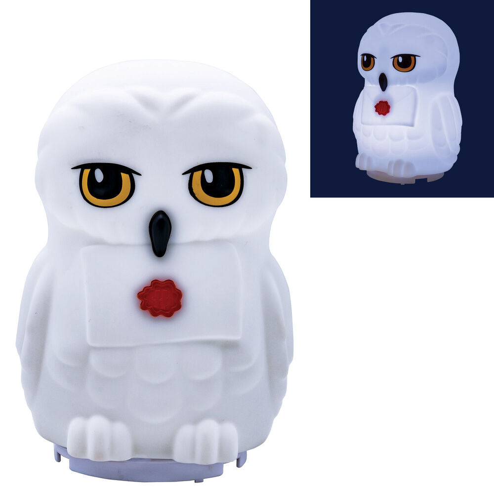 Luz nocturna 3D de Hedwig Harry Potter en color blanco - 5