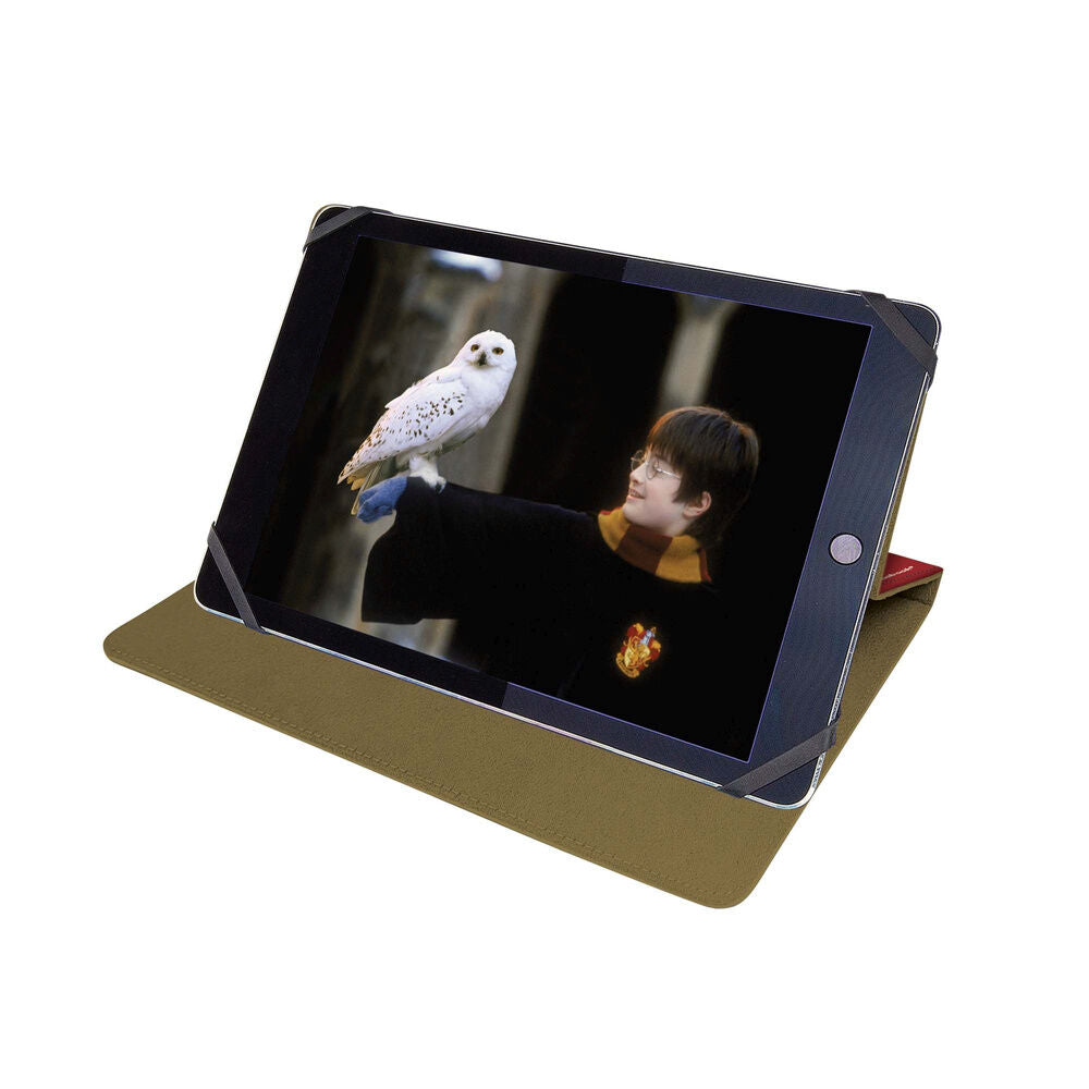 Funda de tablet Harry Potter con las cuatro casas de Hogwarts - 5
