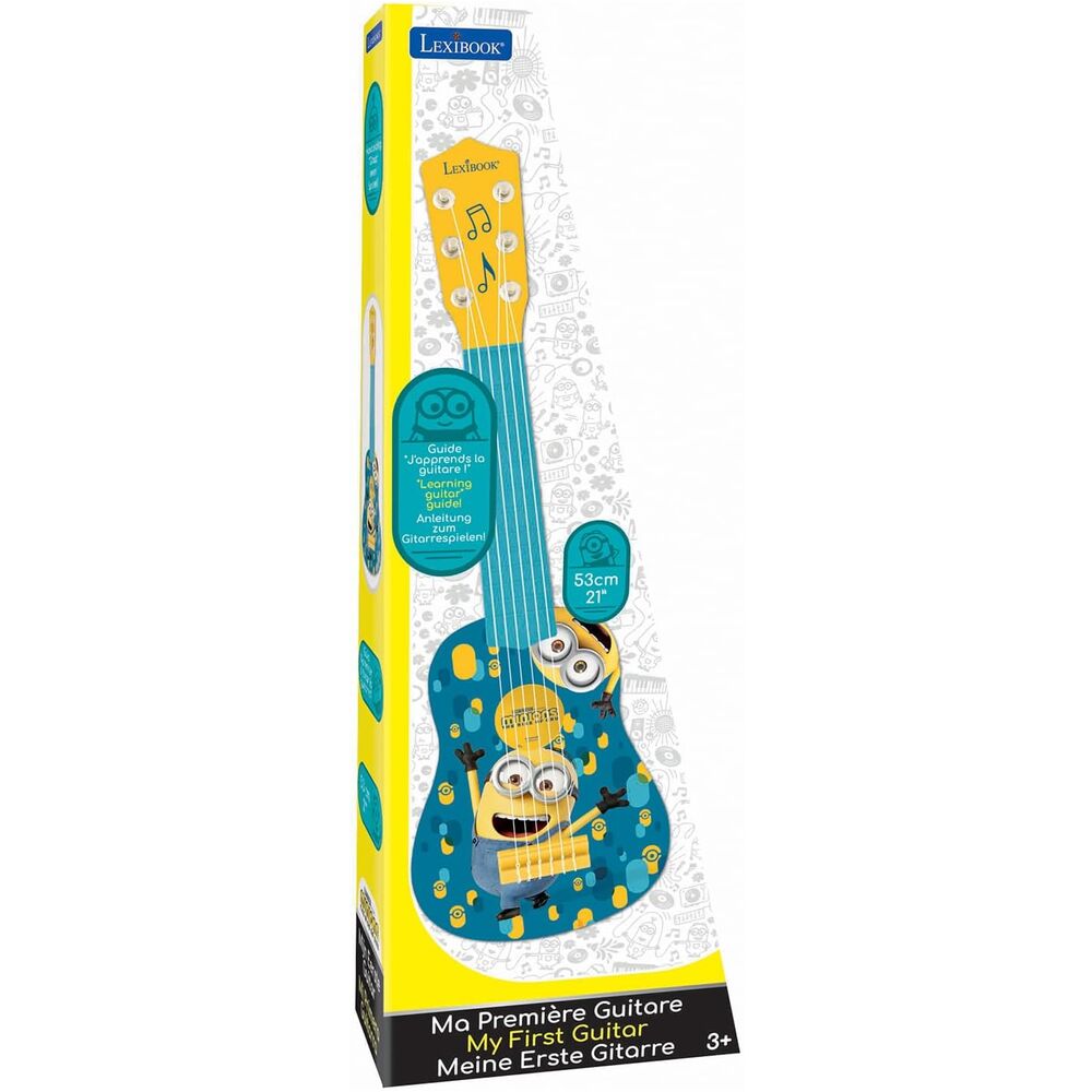 Guitarra infantil Lexibook de los Minions en azul y amarillo - 2