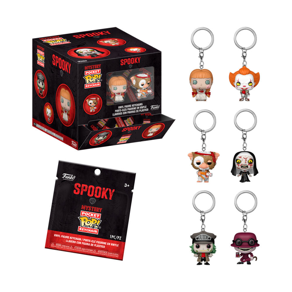 Llavero Funko Pocket POP Mystery Horror surtido