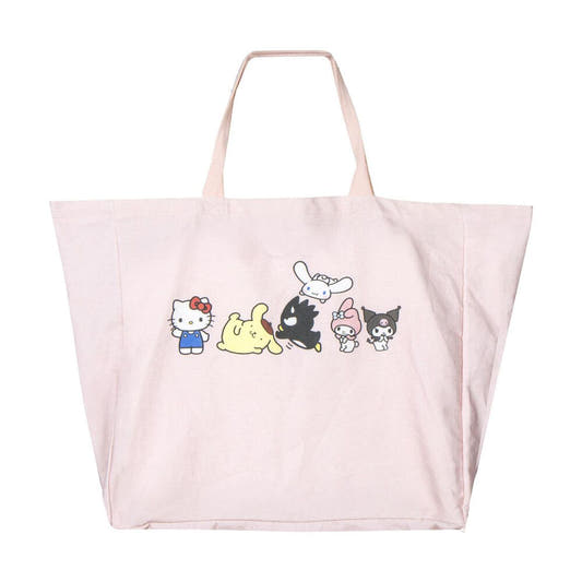 Bolsa tote rosa Hello Kitty and Friends con estampado de personajes - 2