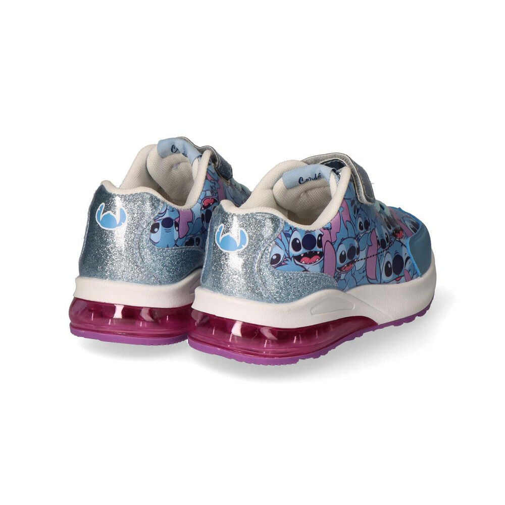 Deportiva azul de Stitch Disney con luces y cierre adherente - 3
