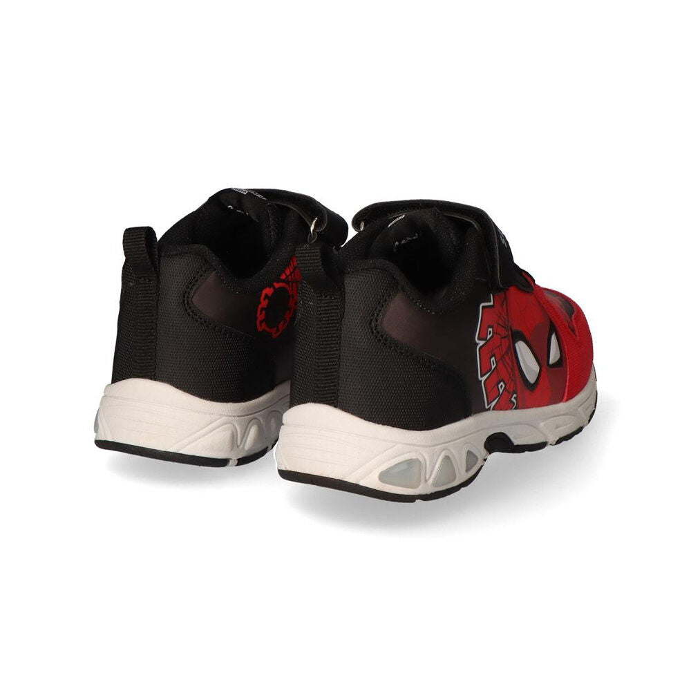 Deportivas rojas y negras de Spiderman Marvel con luces - 3
