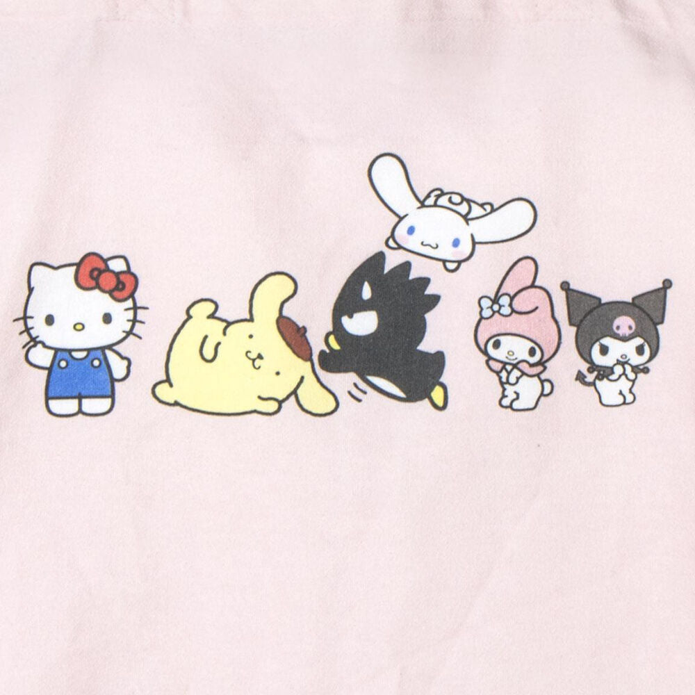Bolsa tote rosa Hello Kitty and Friends con estampado de personajes - 4