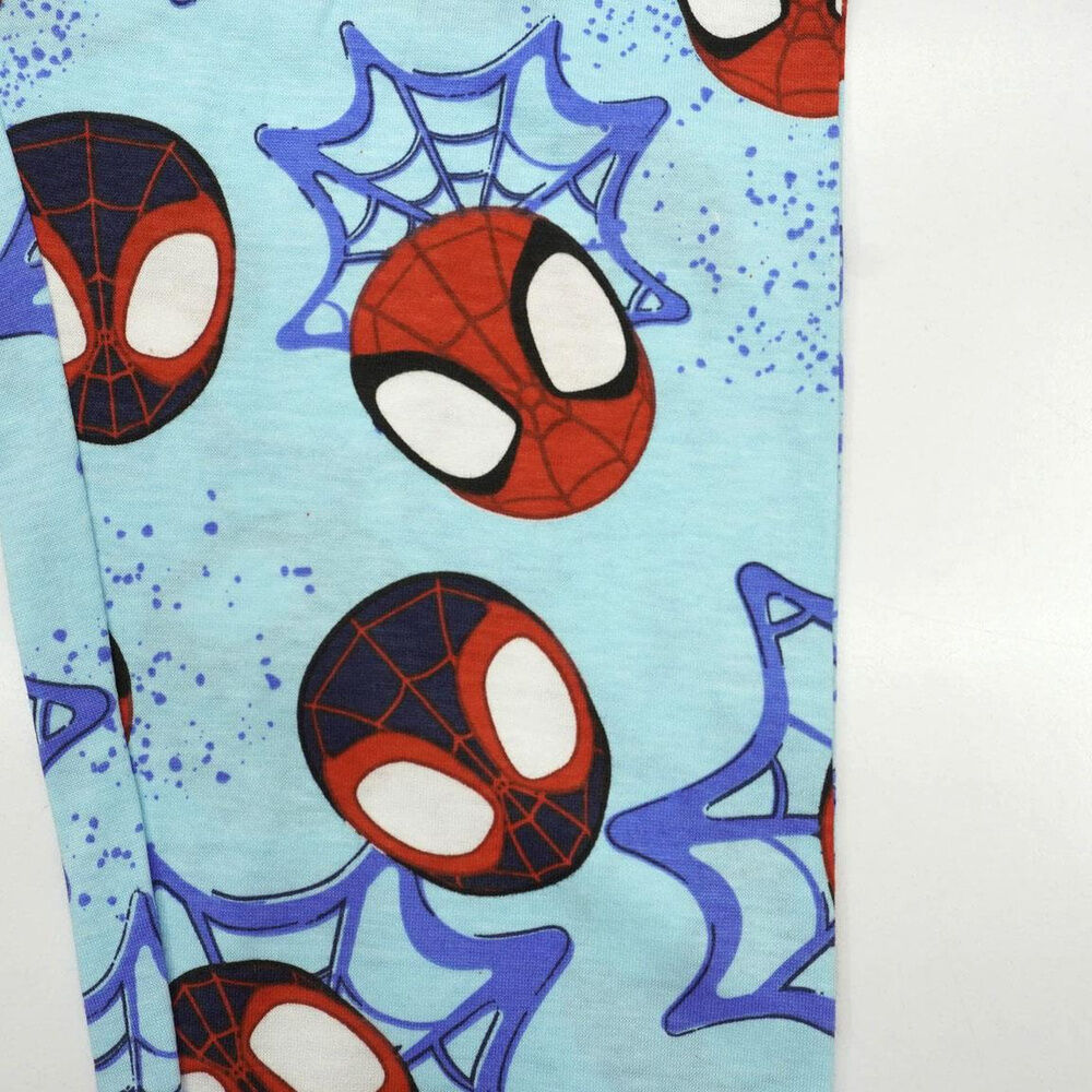 Pijama infantil Spidey Marvel azul de manga larga - 4