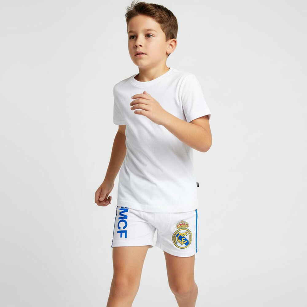 Set de 2 bóxers infantiles Real Madrid en gris y blanco - 5