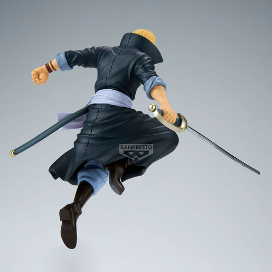 Figura de Silvers Rayleigh de One Piece en pose de combate con espada - 3