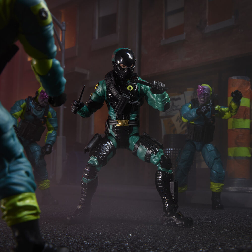 Figura articulada Night-Viper de Cobra G.I. Joe con accesorios - 8