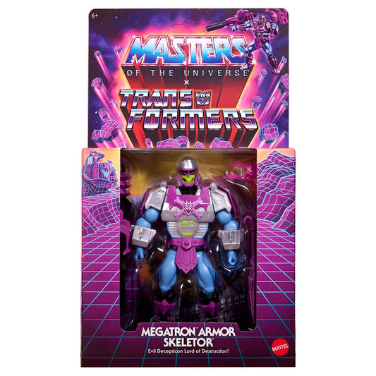 Figura articulada Armor Skeletor Megatron de 14 cm con accesorios - 5