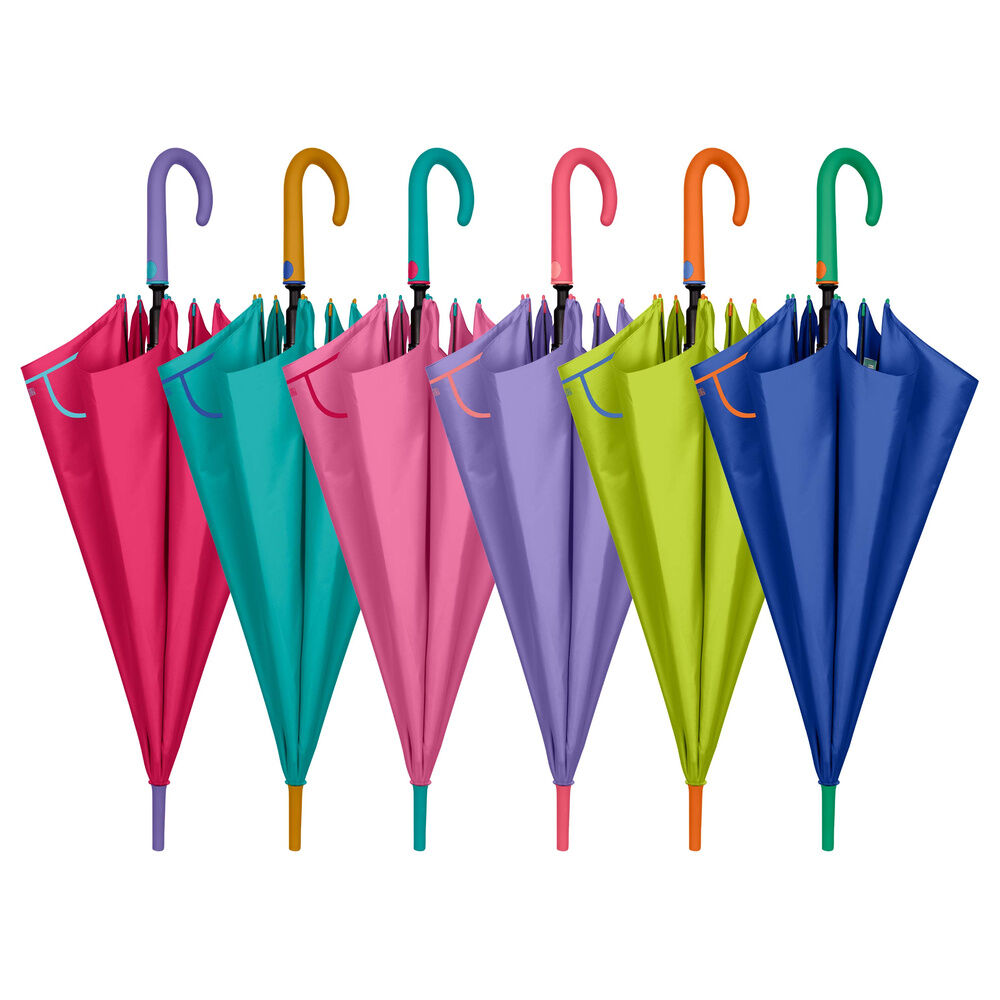 Paraguas automático PERLETTI de 61 cm en colores surtidos