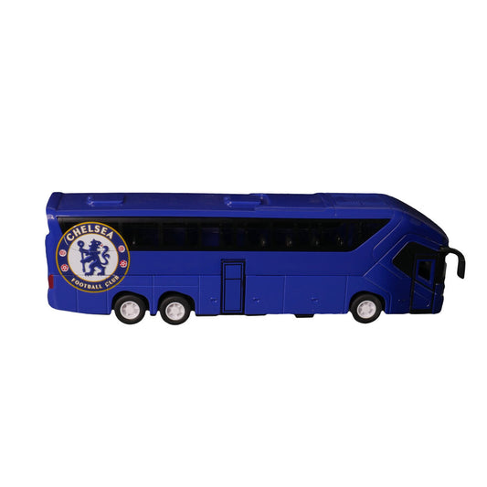 Autobús réplica azul de Chelsea BANBO TOYS con puertas laterales - 3