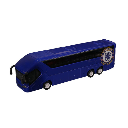 Autobús réplica azul de Chelsea BANBO TOYS con puertas laterales - 4