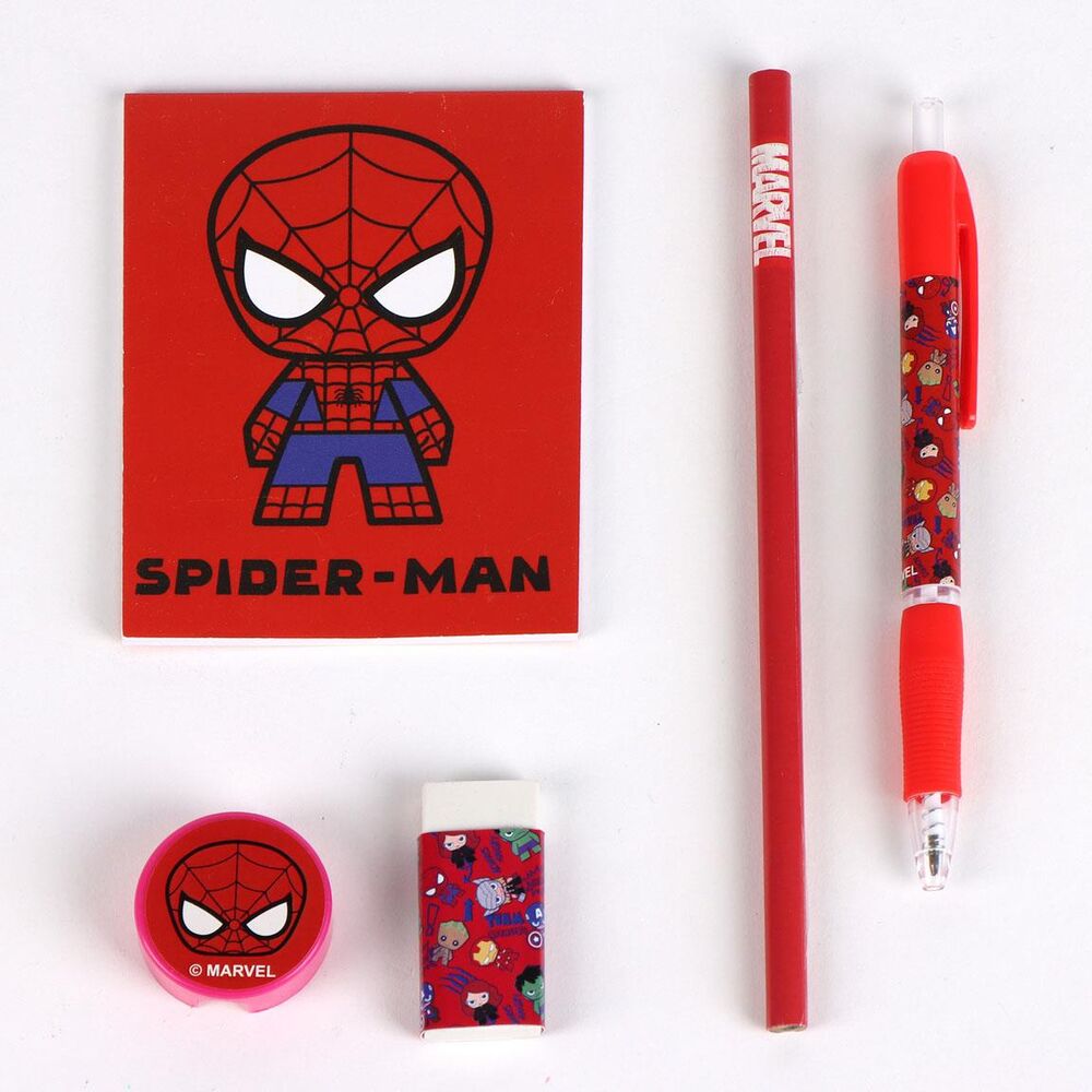 Portatodo de peluche Marvel Avengers surtido con Spider-Man, Hulk y Capitán América - 6