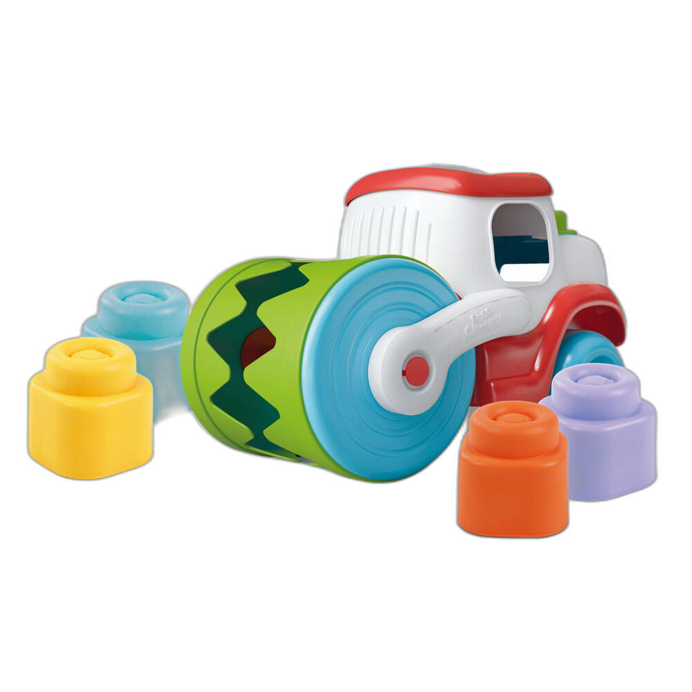 Tragabloques sensorial Clemmy de Clementoni con rodillo y bloques blandos - 2