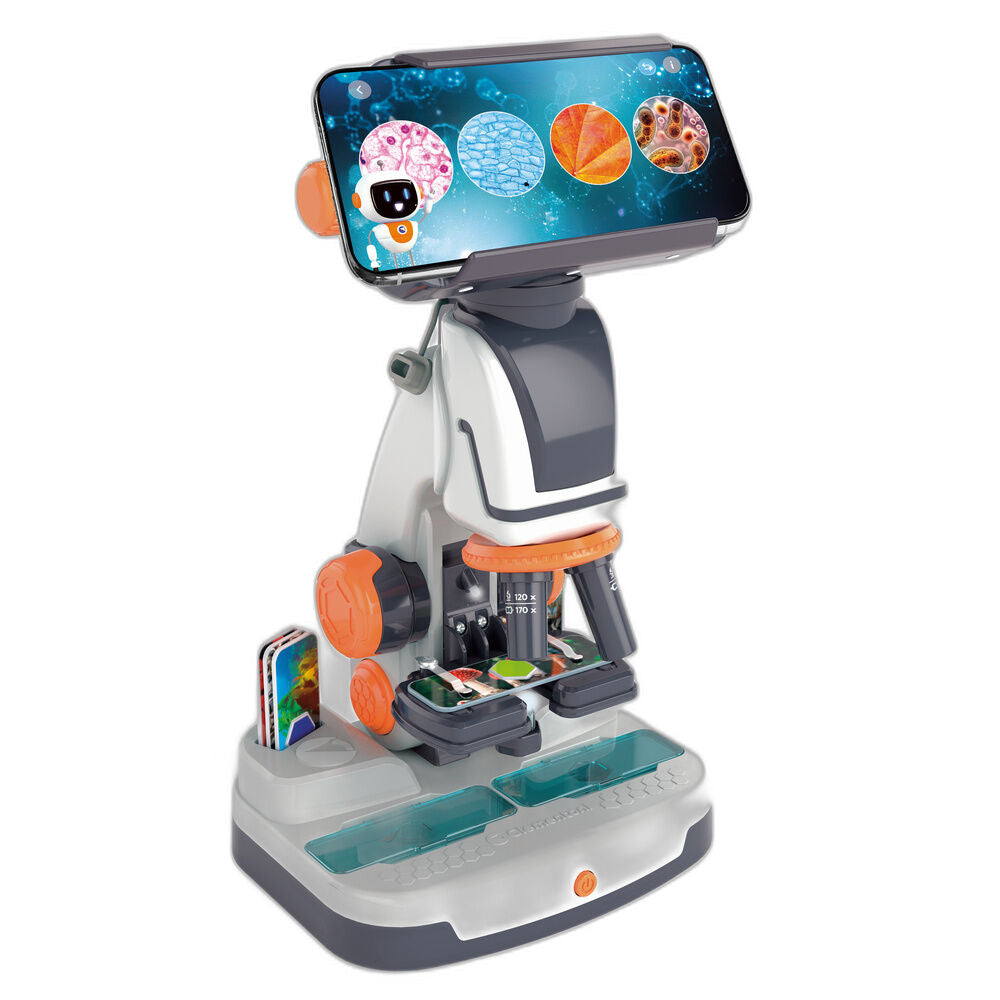 Microscopio interactivo Clementoni Smart AI con cámara Wi-Fi - 2