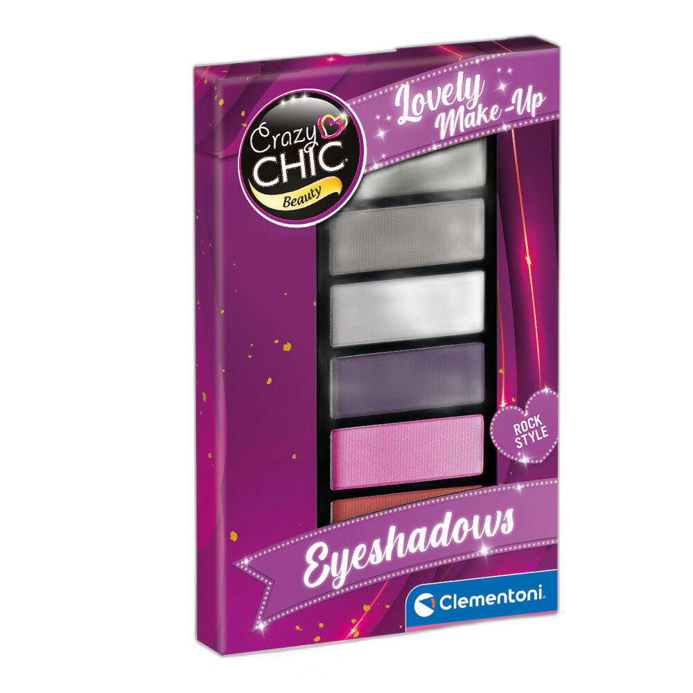 Paleta de sombras Winter Crazy Chic de Clementoni con tonos de invierno - 2