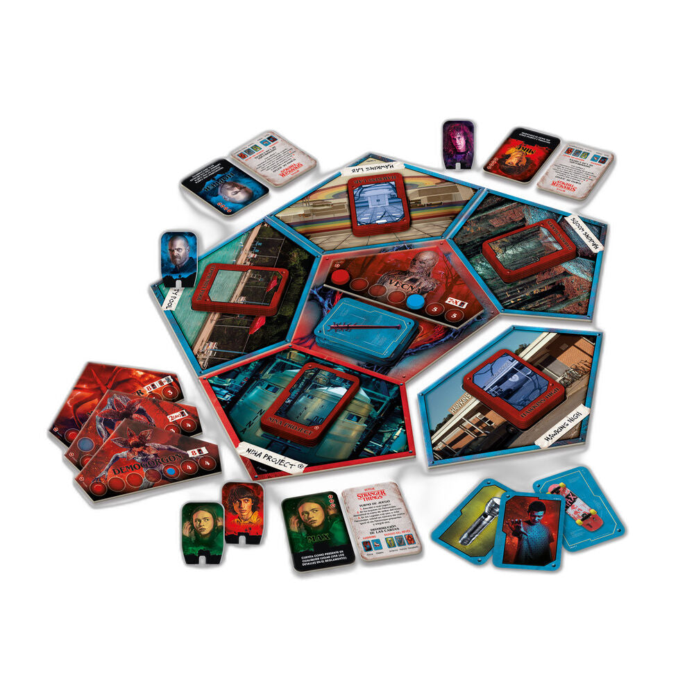 Caja del juego de mesa cooperativo Stranger Things Friends Don't Lie de Clementoni - 2