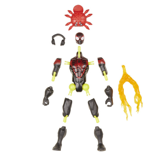Figura articulada de Miles Morales Marvel Mix Mashers de 12 cm - 3