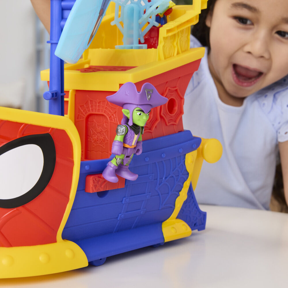 Barco pirata Marvel Spidey con figuras y accesorios - 6