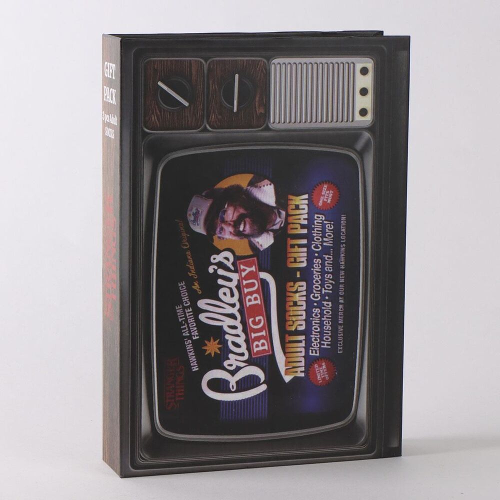 Set de tres pares de calcetines Stranger Things en caja retro - 6