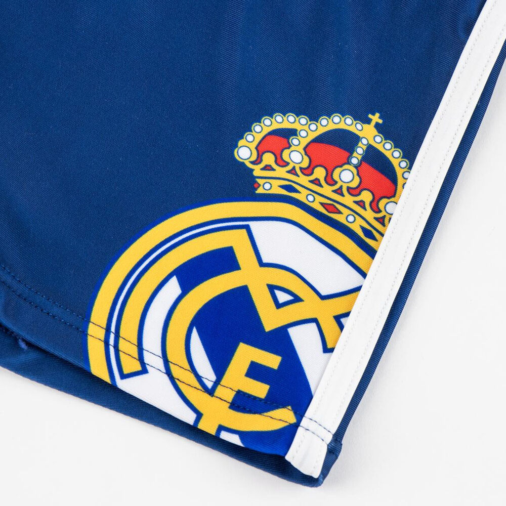 Bañador bóxer infantil azul del Real Madrid con detalles blancos - 3