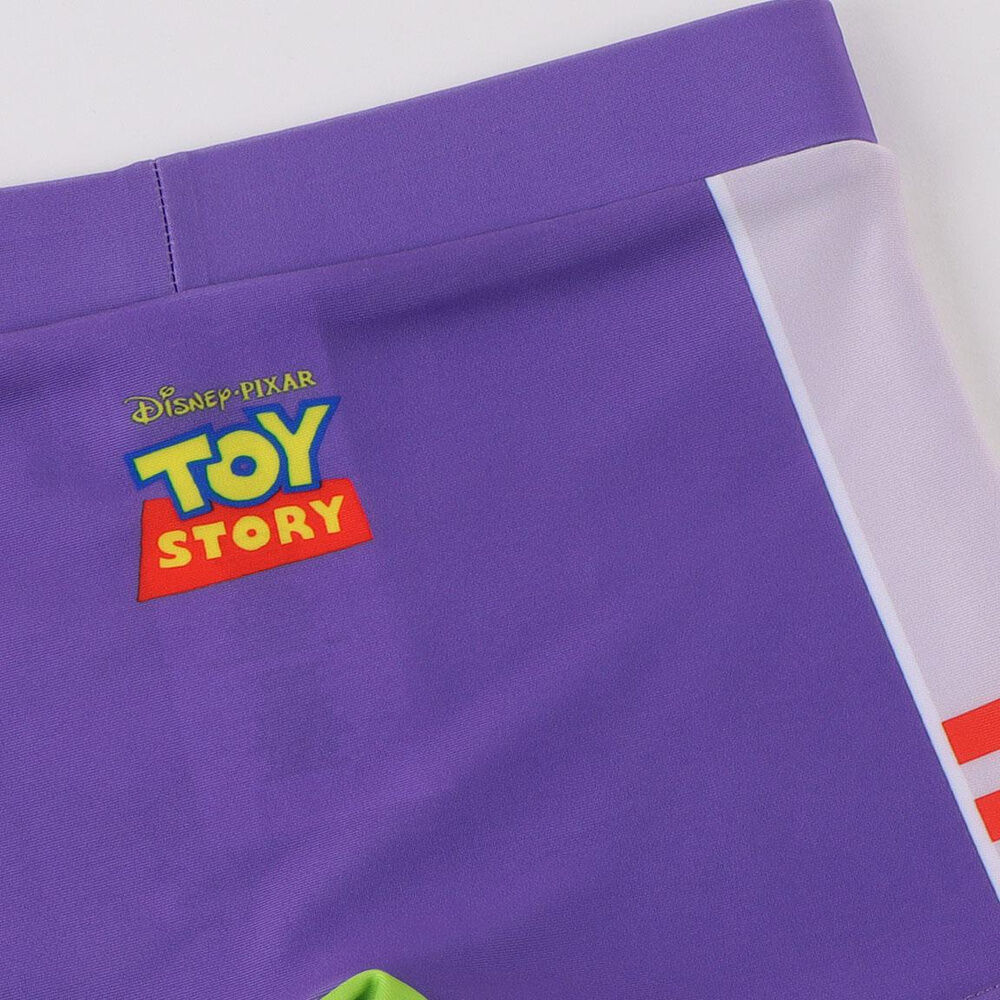 Bañador boxer infantil morado de Toy Story con Buzz Lightyear - 4