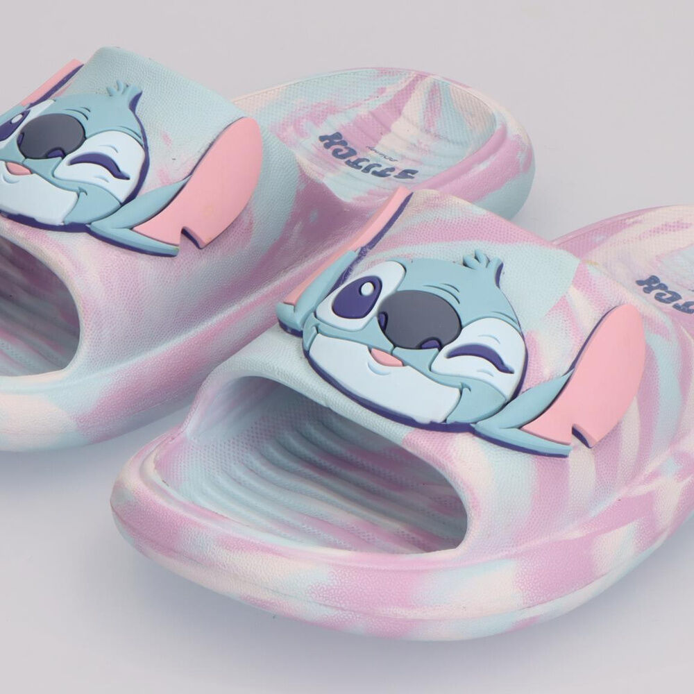 Chanclas Stitch Disney de EVA en rosa y azul - 6