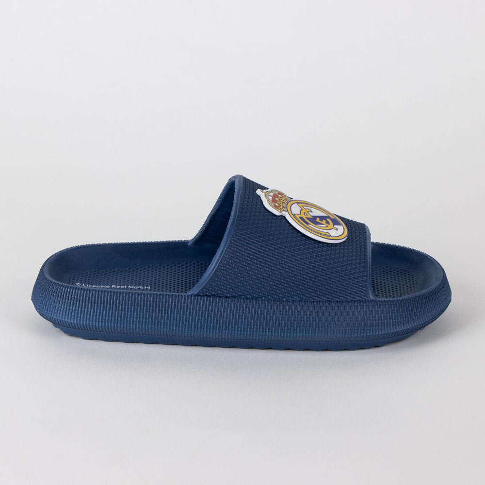 Chanclas Real Madrid CERDÁ de EVA en blanco y azul marino - 5