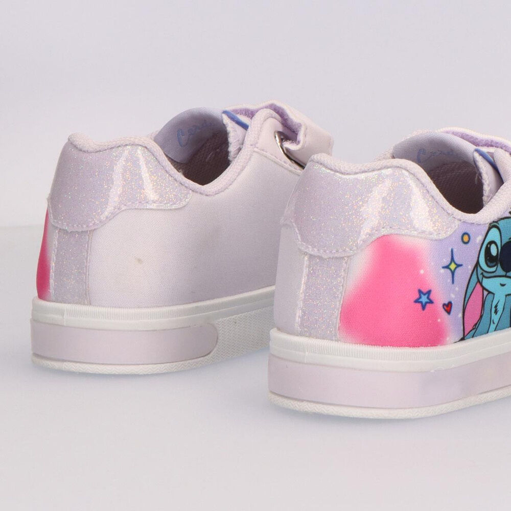 Zapatilla infantil de Stitch Disney con luces en tonos pastel - 5