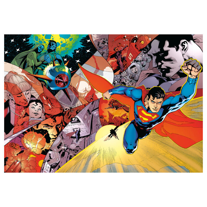 Puzzle de 104 piezas de Superman y DC Comics Clementoni - 2