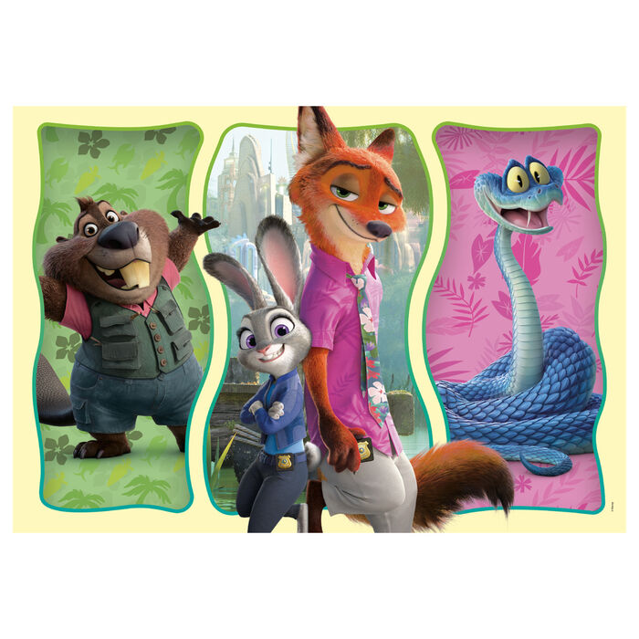 Puzzle Clementoni Disney Zootropolis 2 de 104 piezas con Judy, Nick y una serpiente - 2