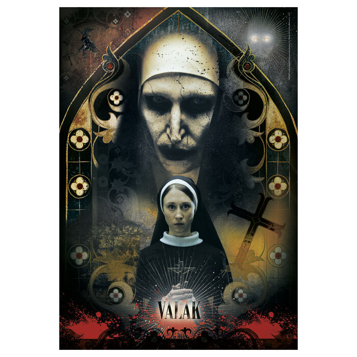 Puzzle Clementoni de La Monja de 1000 piezas con Valak - 3