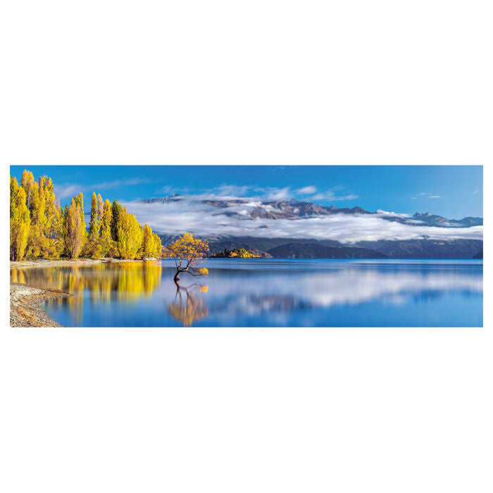 Puzzle Clementoni de 1000 piezas con paisaje panorámico del lago Wanaka - 2