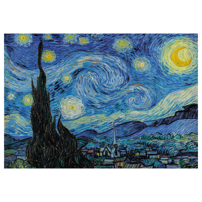 Puzzle Clementoni de La noche estrellada de Van Gogh - 2