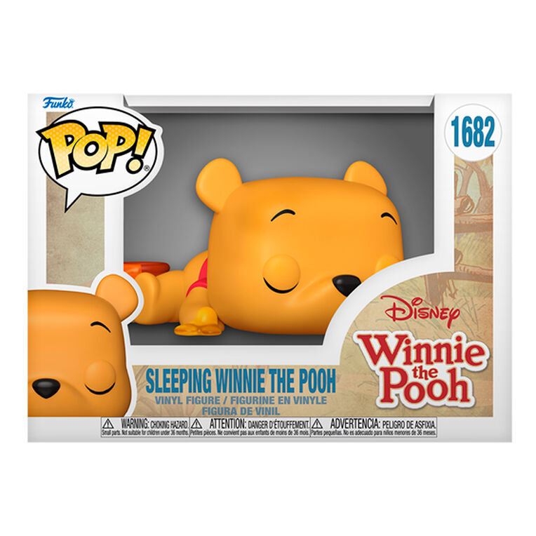 Figura Funko POP! de Winnie the Pooh dormido junto a un tarro de miel - 2