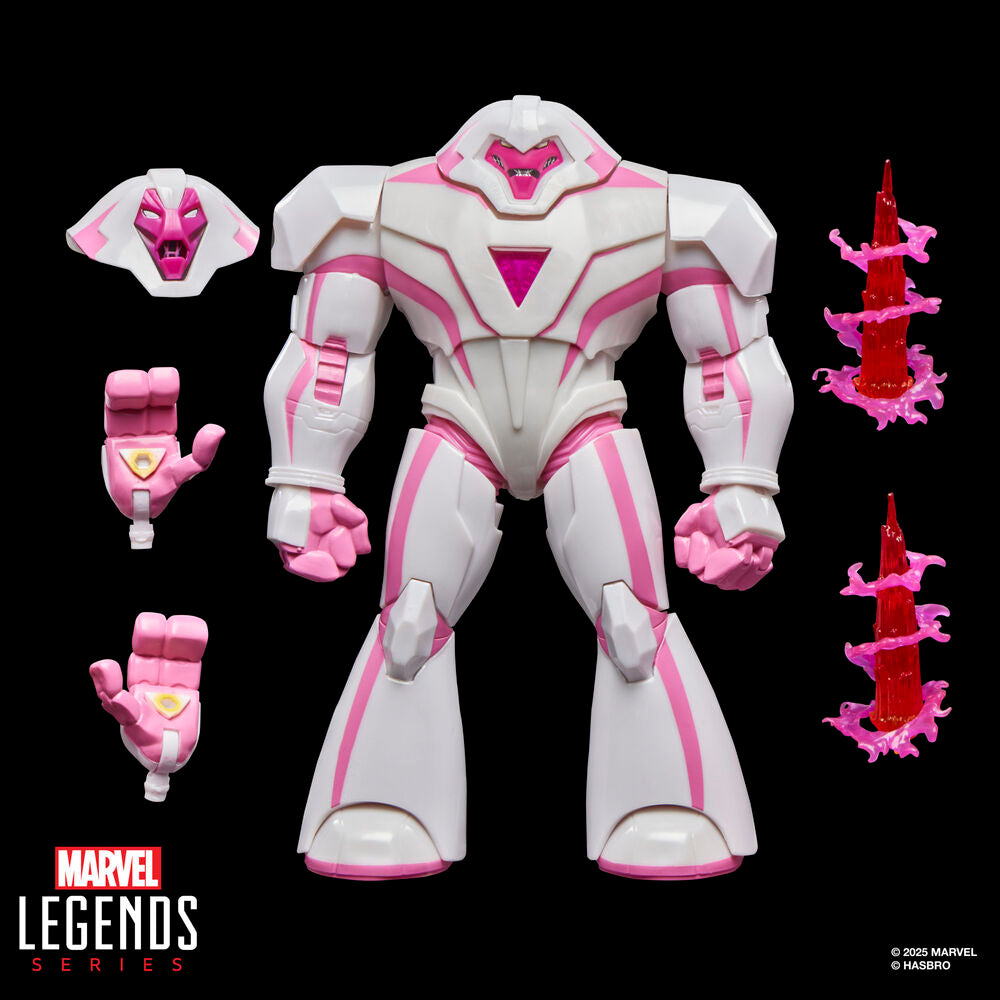 Figura articulada Nimroo de X-Men en blanco y rosa con efectos de combate - 20