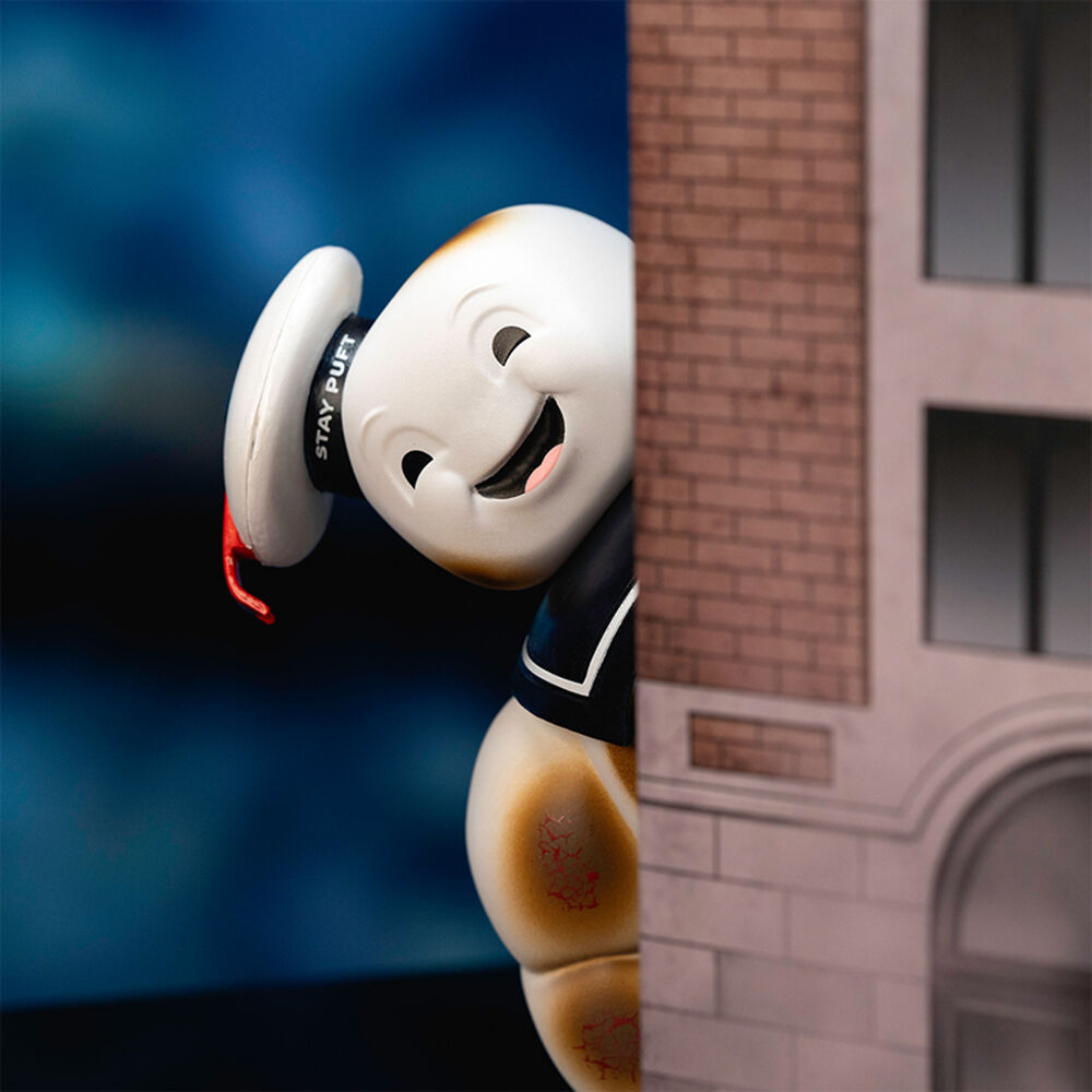 Nano escenario de Cazafantasmas con Stay-Puft y coche ECTO-1 - 5