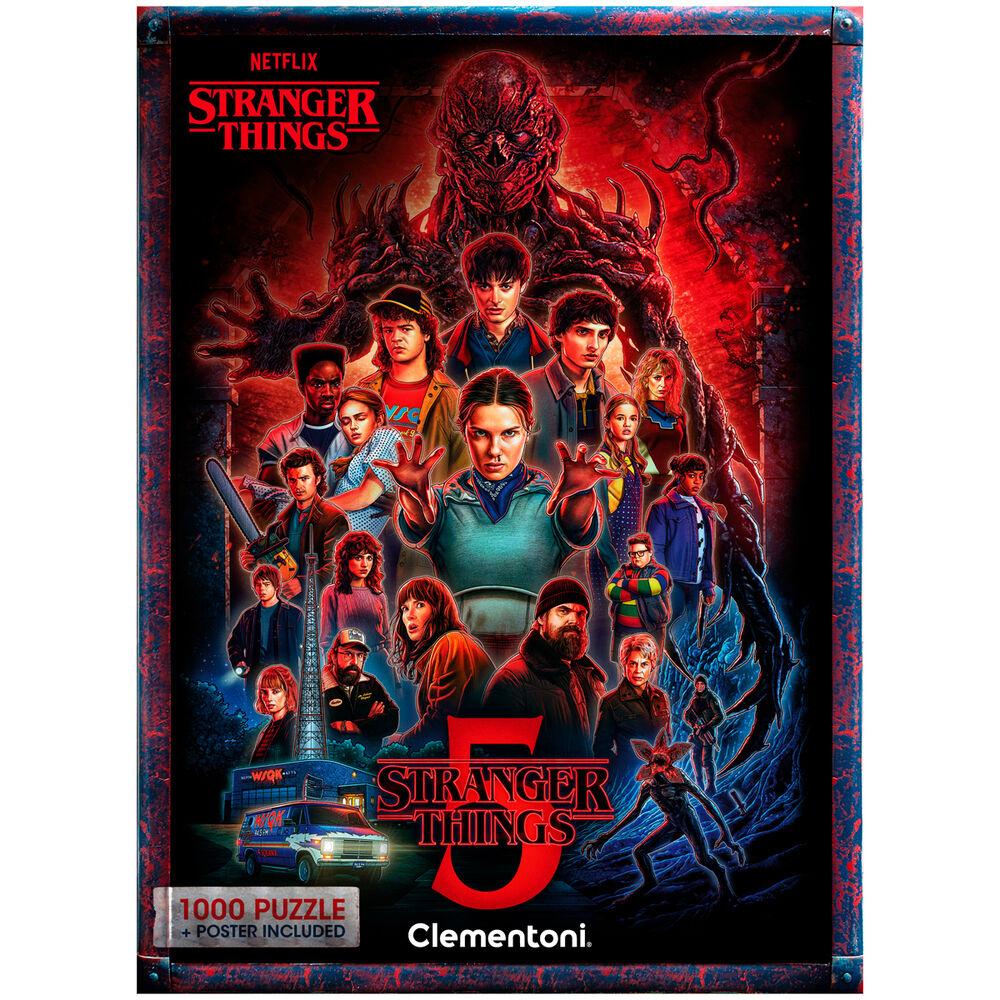 Puzzle Clementoni de Stranger Things 5 de 1000 piezas - 2