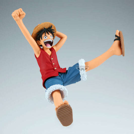 Figura de Monkey D. Luffy de One Piece con sombrero de paja en pose de acción - 2